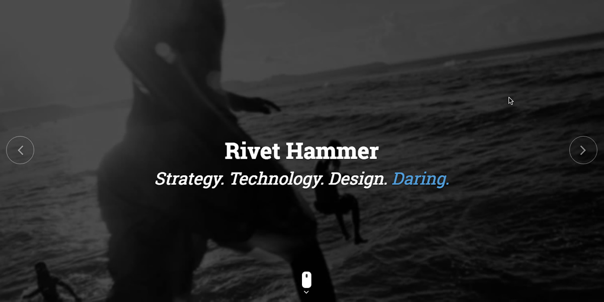 Rivet Hammer - Strategy. Technology. Design. Daring.